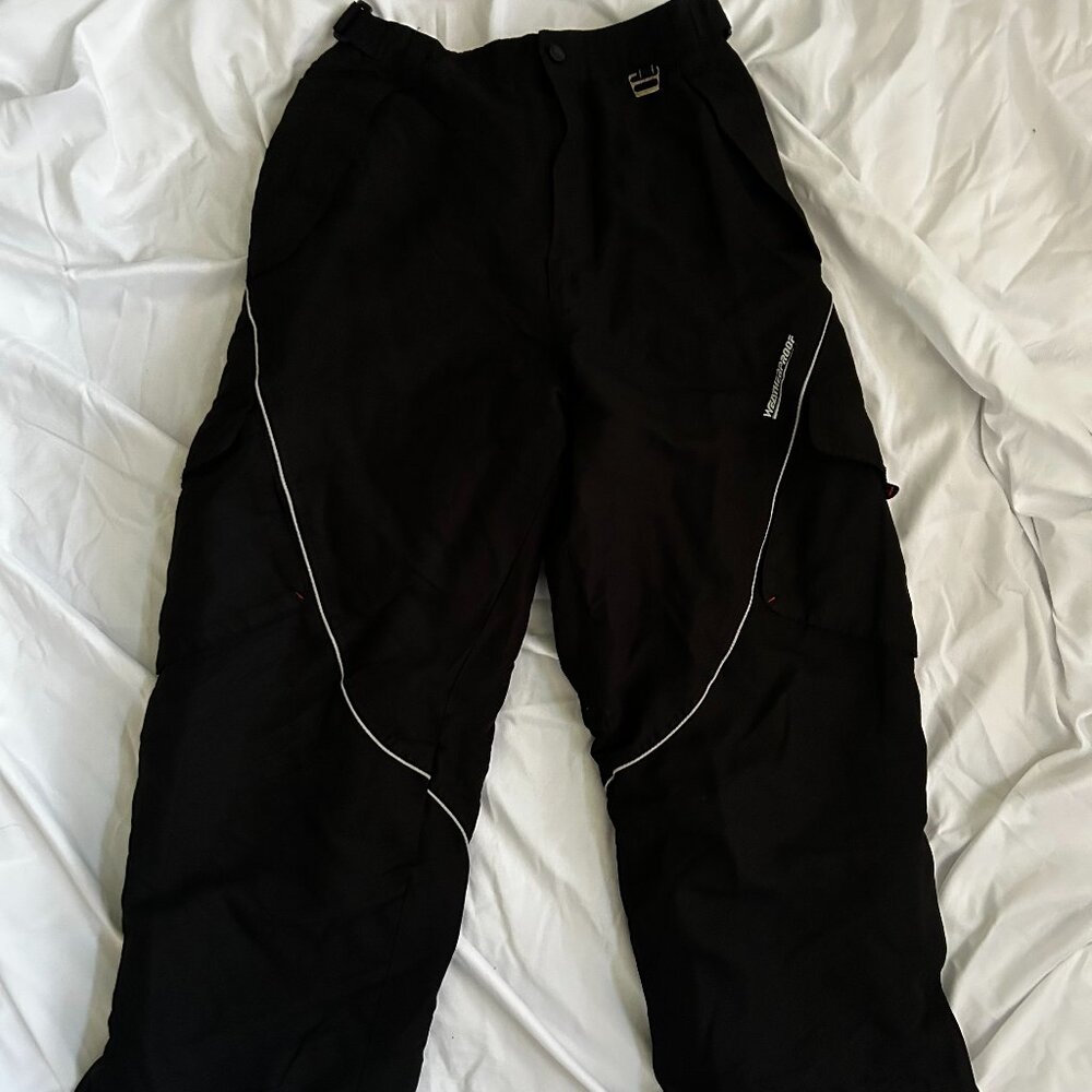 Weatherproof snow pants